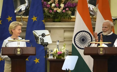 India-EU Summit: Free Trade Agreement Nears Finish Line Ahead of Republic Day Diplomacy