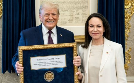 Nobel Committee Reaffirms Prize Is Non-Transferable After Machado Gifts Medal to Trump