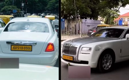 Rolls-Royce With a Taxi Number Plate Stuns Bengaluru, Viral Video Sparks Curiosity