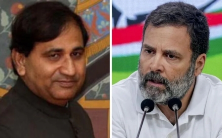 Former Congress Leader Shakeel Ahmad Launches Scathing Attack on Rahul Gandhi