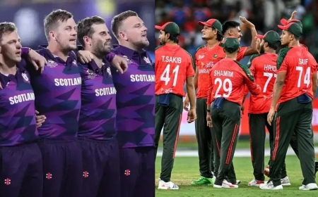 Scotland Replaces Bangladesh in T20 World Cup 2026 After ICC Rejects Venue Change Request