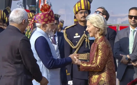EU Leaders Praise India’s Stability After Republic Day