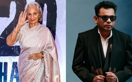 Waheeda Rehman reacts to A.R. Rahman’s communal remark controversy