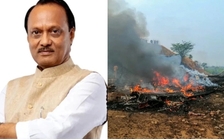 Maharashtra Deputy CM Ajit Pawar dies in private plane crash