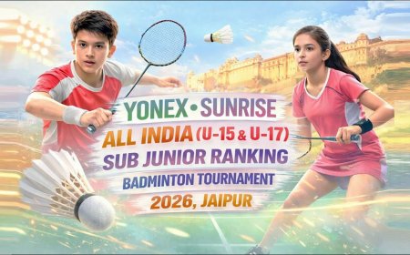 All India Sub-Junior Ranking Badminton tournament begins in Jaipur