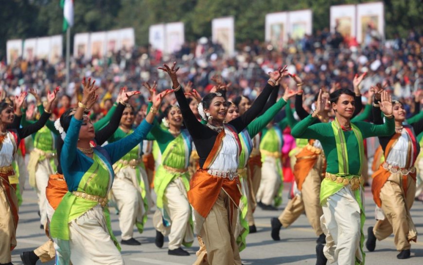 India celebrates 77th Republic Day with vibrant parade and displays of national pride