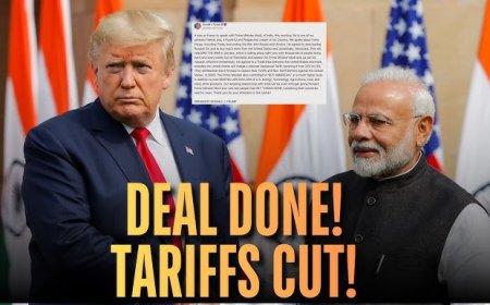 US to cut tariffs on India to 18% after India agrees to halt Russian oil purchases