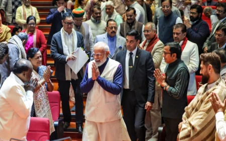 World recognising India’s strength: PM Modi to NDA MPs