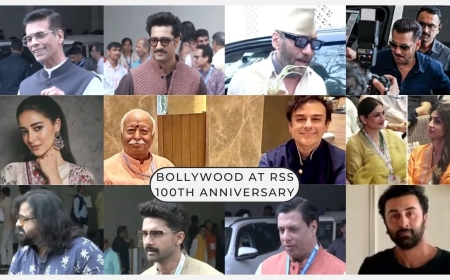 Bollywood Celebs Attend RSS Event Together