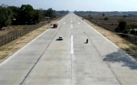 PM Modi to Open Northeast’s First Highway Emergency Airstrip