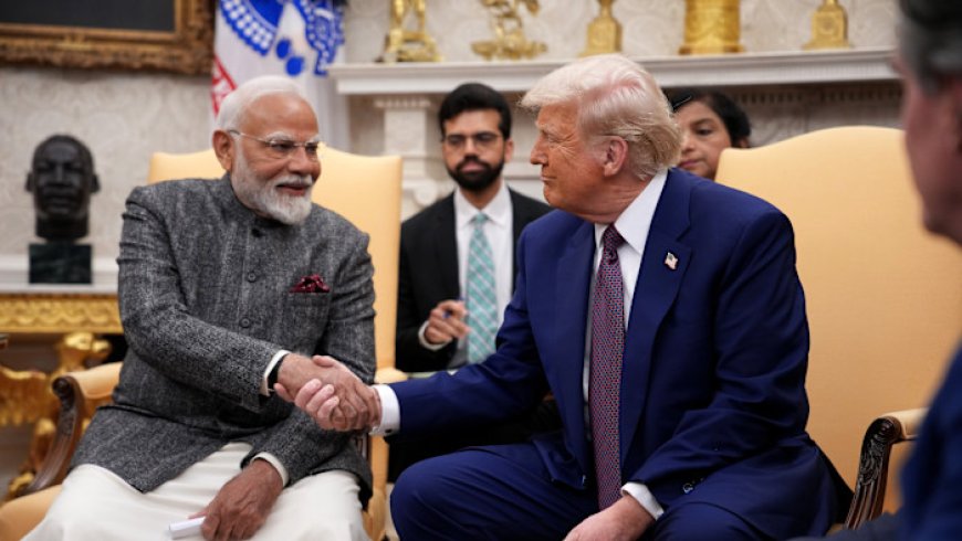 Trump says US and India have agreed on a deal as Modi pledges to stop buying Russian oil