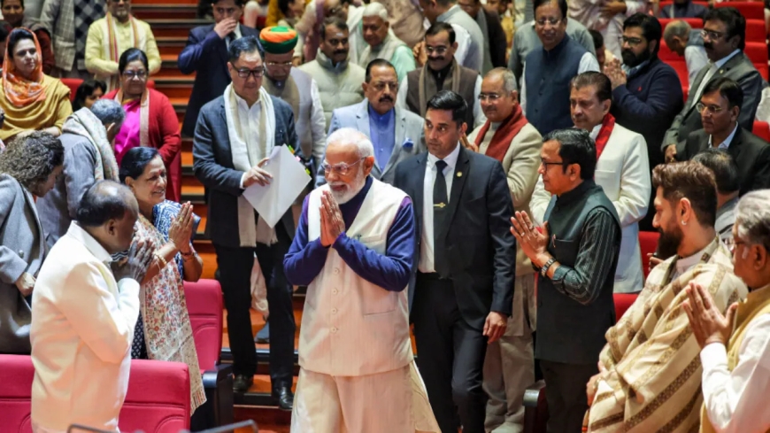 World recognising India’s strength: PM Modi to NDA MPs