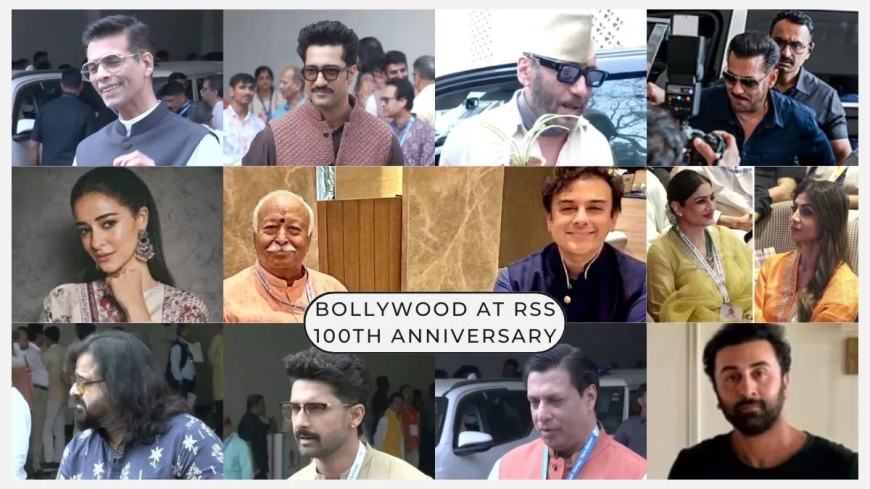 Bollywood Celebs Attend RSS Event Together
