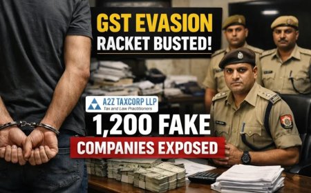 Major GST Evasion Racket Busted in Uttar Pradesh