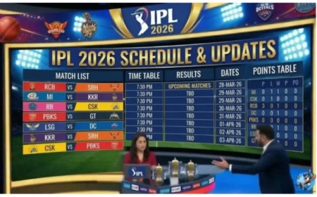 IPL 2026 Schedule and Update