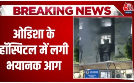 Odisha hospital fire: 4 officers suspended, opposition demands minister’s resignation