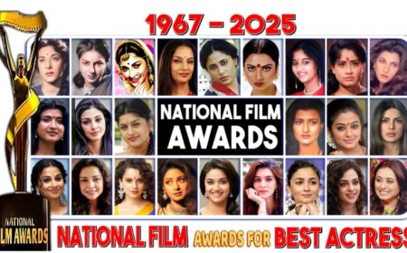 Here are some notable National Film Award–winning actresses from India,