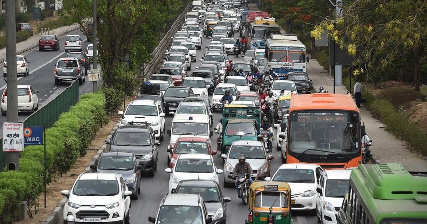 Traffic Congestion Increases in Major Indian Cities