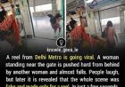 Viral Video of Metro Hero Saves Passenger