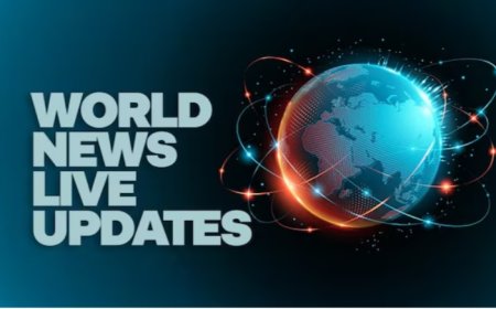 🌍 World News Live Update (Detailed Overview)