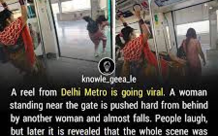 मेट्रो हीरो द्वारा यात्री की जान बचाने का वायरल वीडियो