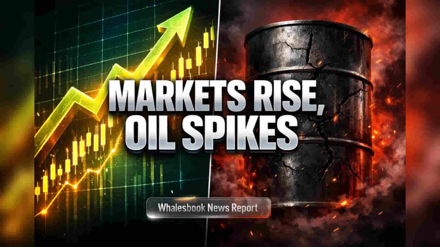 Sensex Jumps Over 2,700 Points as Oil Prices Fall