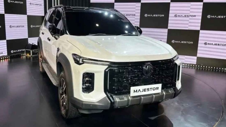 MG Majestor SUV to Launch in India on April 20