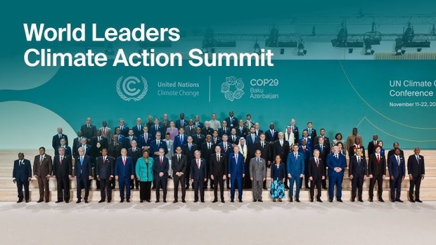 अंतर्राष्ट्रीय शिखर सम्मेलन में वैश्विक नेताओं ने जलवायु परिवर्तन पर कार्रवाई पर चर्चा की