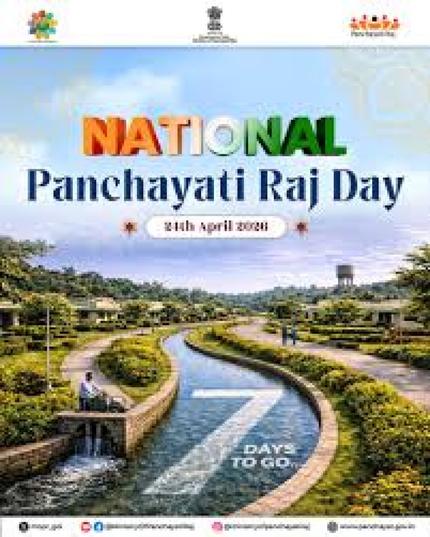 India Celebrates National Panchayati Raj Day