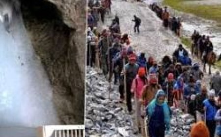 Cloudburst in Jammu & Kashmir: A sudden cloudburst hit Kishtwar, washing away vehicles and damaging local structures, which has temporarily disrupted the ongoing Amarnath Yatra pilgrimage.
