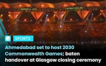 Glasgow Hands Over to Ahmedabad: The 2026 Commonwealth Games in Glasgow officially concluded with a vibrant closing ceremony featuring a cultural handover to India. India is officially set to host the 2026/2030 Commonwealth Games in Ahmedabad.