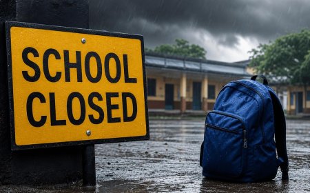 Schools Closed in Some Odisha Districts Amid Heavy Rain and Flooding