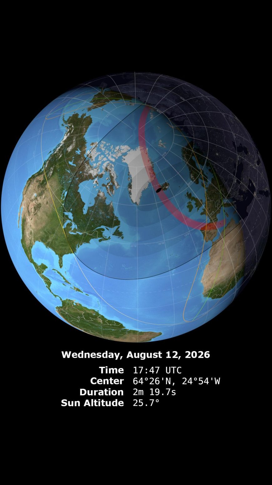 Total Solar Eclipse Today