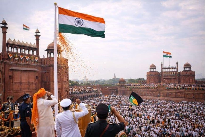 India Celebrates Its 80th Independence Day: PM Modi Presents Roadmap for Viksit Bharat 2047